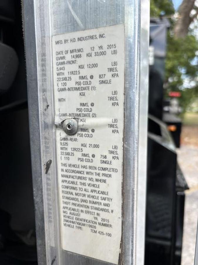 Used 2016 Kenworth Model T-370 Pro-Patch Pothole Patcher