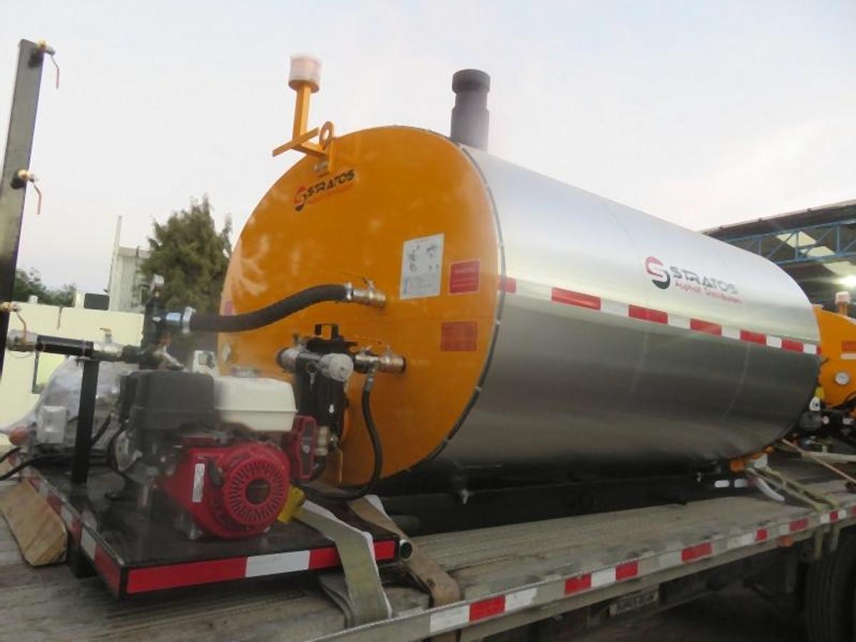 2000 Gallon Asphalt Emulsion Sprayer, Skid Mounted