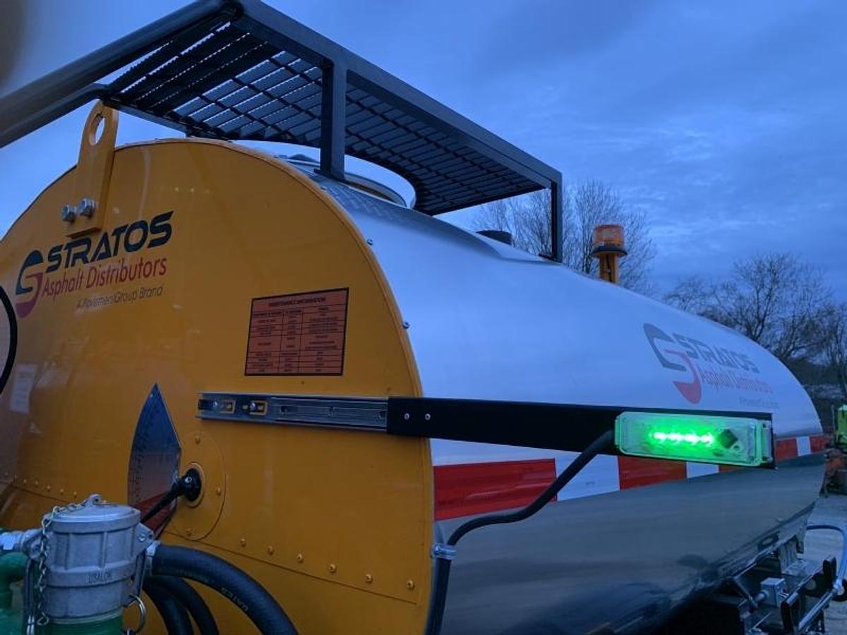 2000 Gallon Asphalt Emulsion Sprayer, Skid Mounted