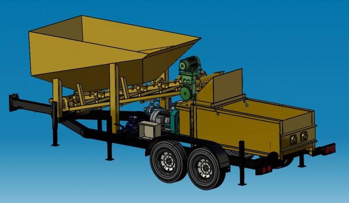 Olympus Mini-HERCULES pugmill system