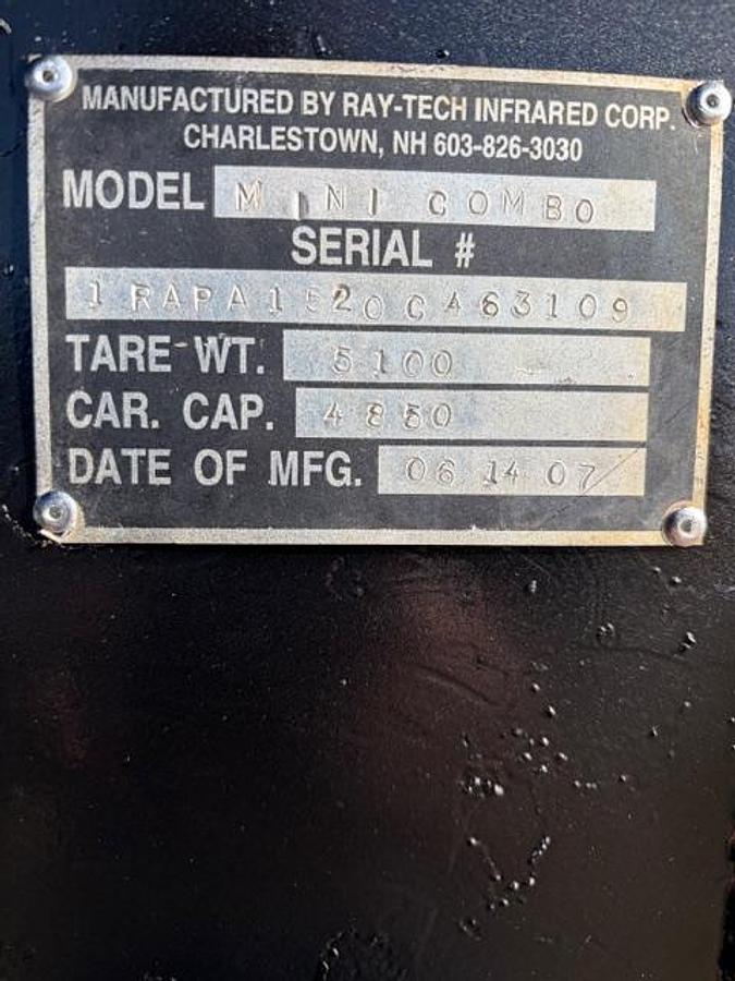 Used Ray Tech Infrared mini Combo - 2 Ton #CEP-4728