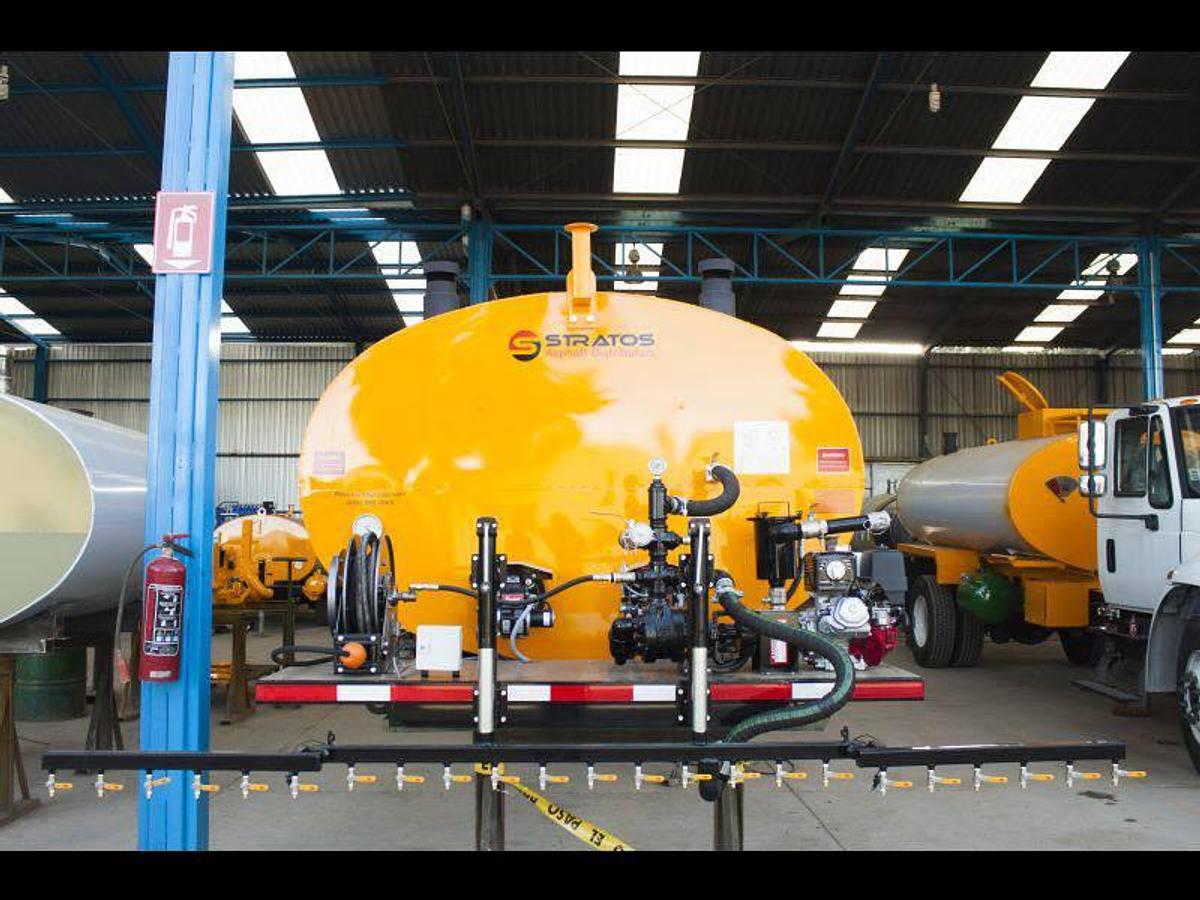 2000 Gallon Asphalt Emulsion Sprayer, Skid Mounted