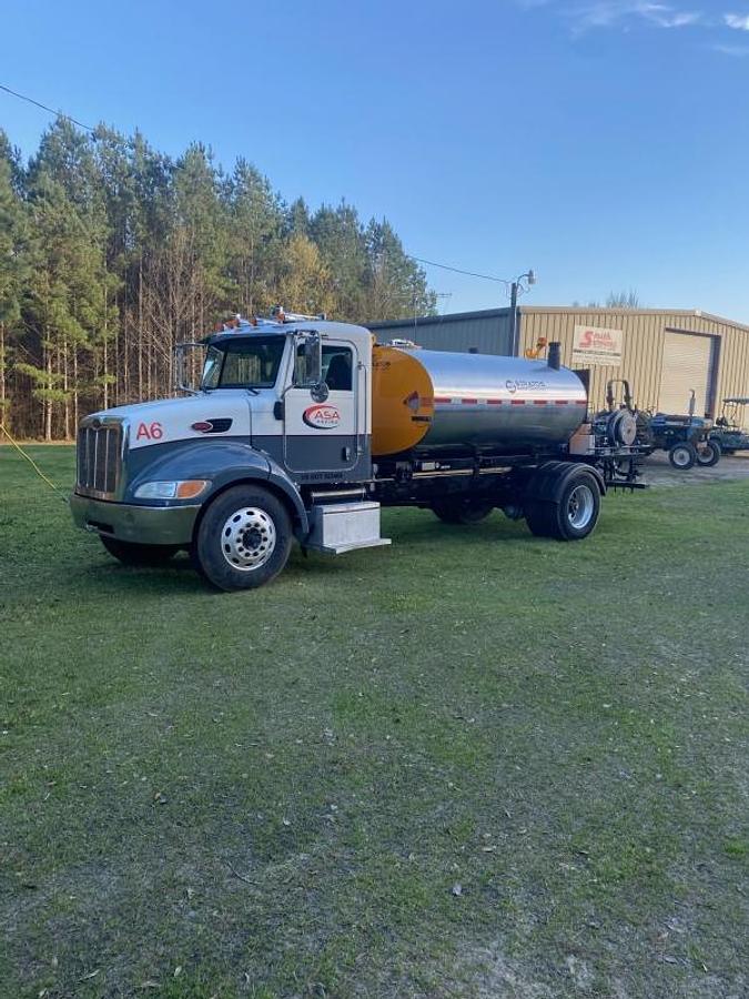 2000 Gallon Asphalt Emulsion Sprayer, Skid Mounted