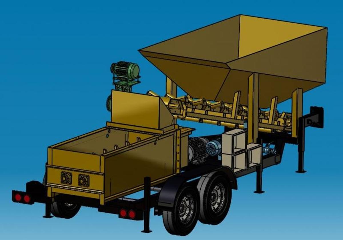 Olympus Mini-HERCULES pugmill system
