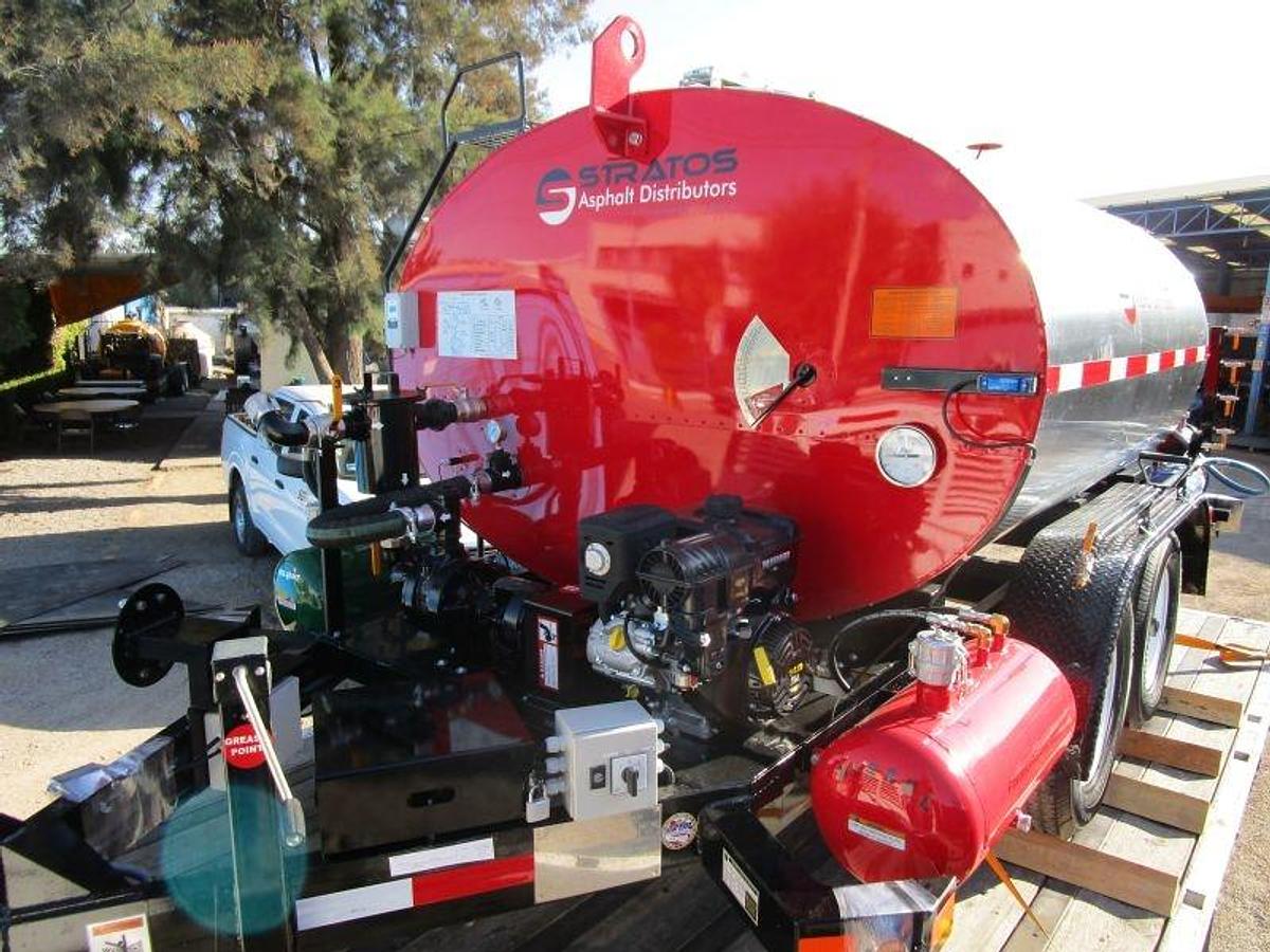 1000 Gallon Asphalt Distributor Trailer