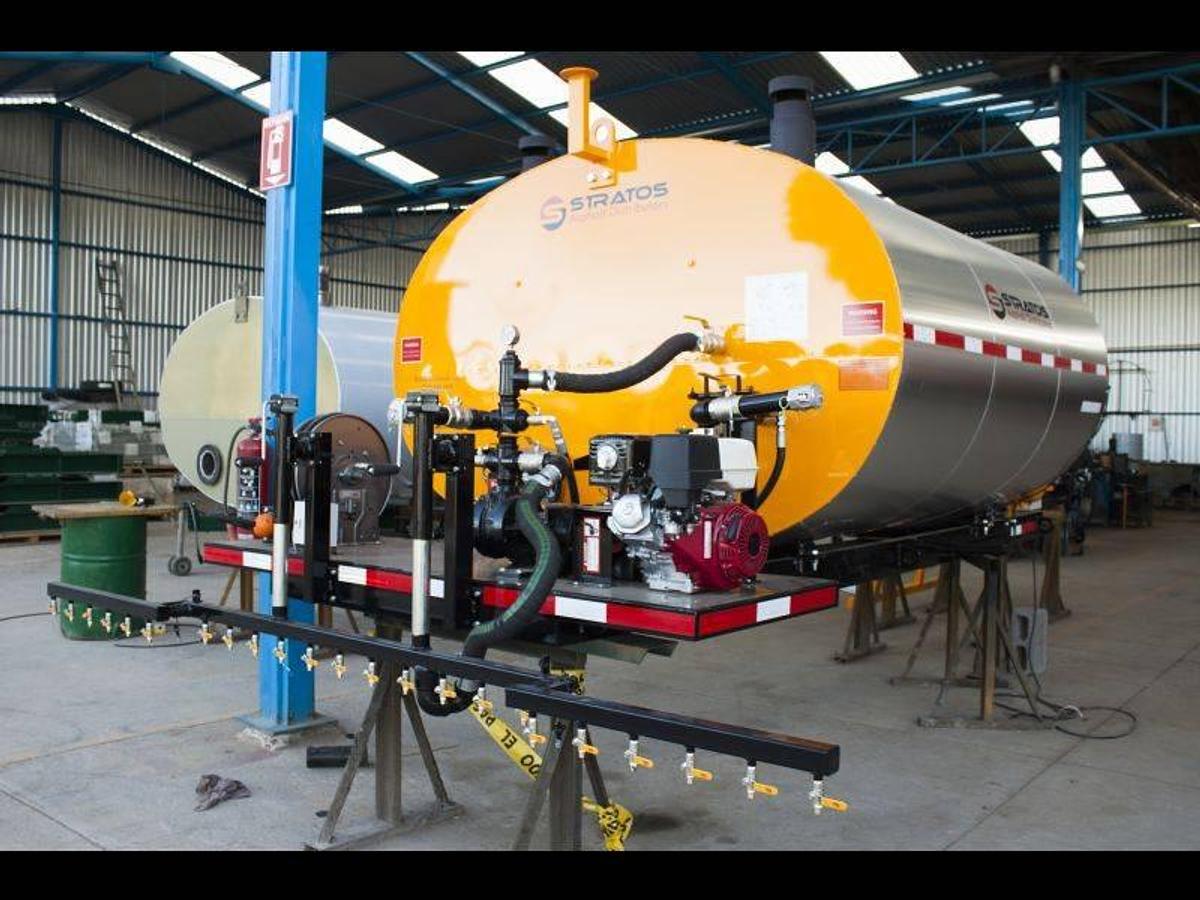 2000 Gallon Asphalt Emulsion Sprayer, Skid Mounted