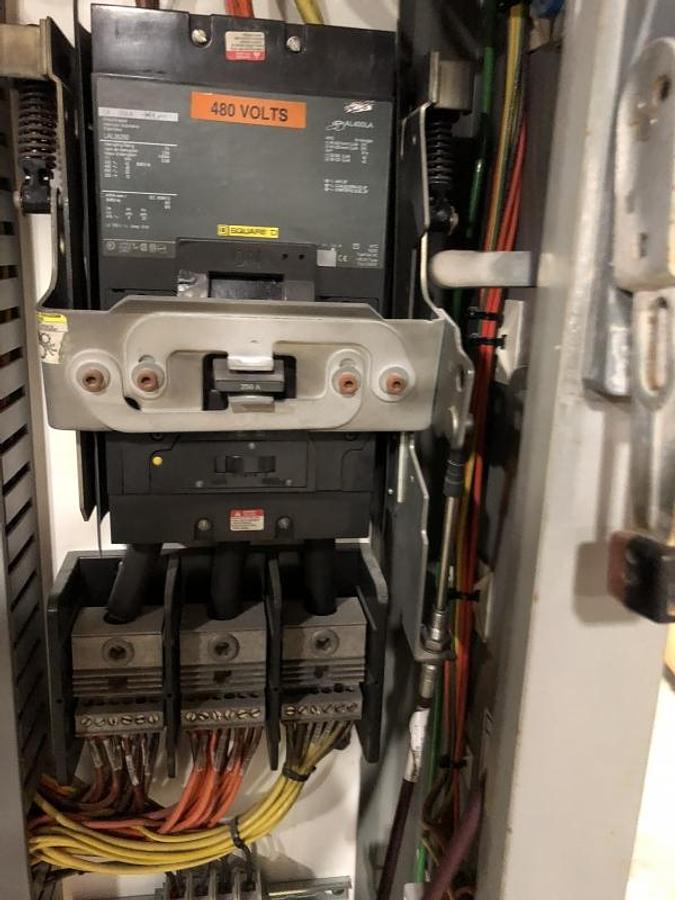 Used Electrical panel, 3 phase, 9 functions, VFDs