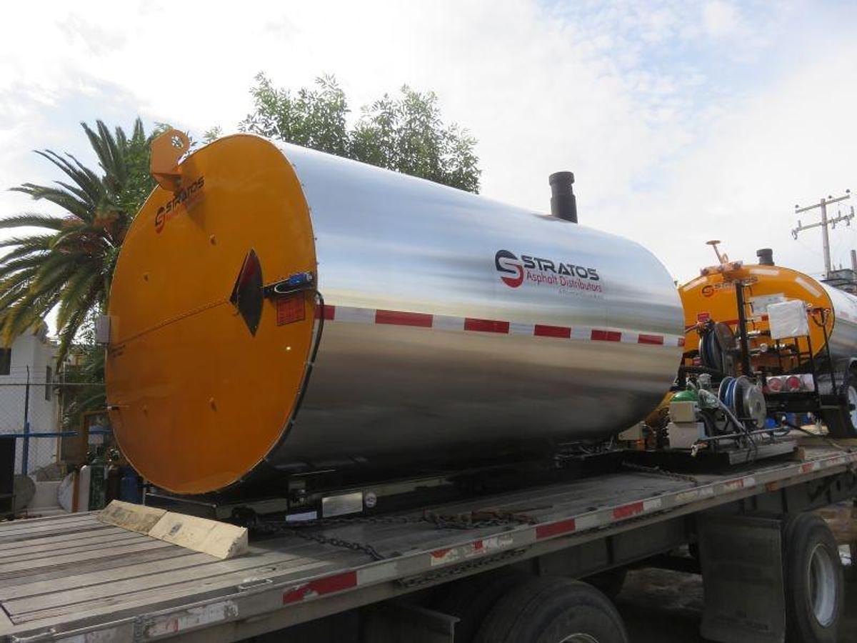 2000 Gallon Asphalt Emulsion Sprayer, Skid Mounted