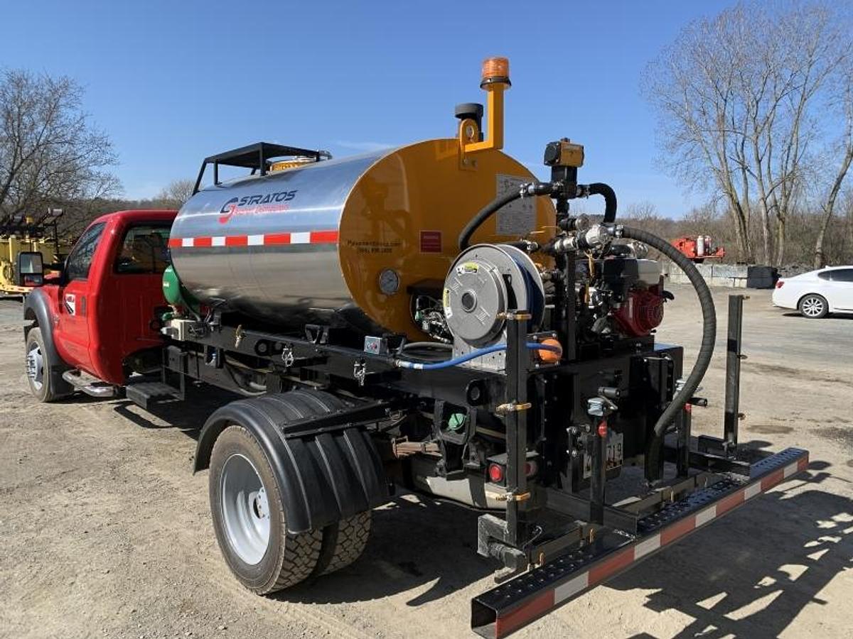 2000 Gallon Asphalt Emulsion Sprayer, Skid Mounted