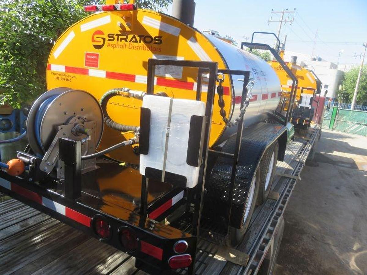 600 Gallon Asphalt Distributor Trailer