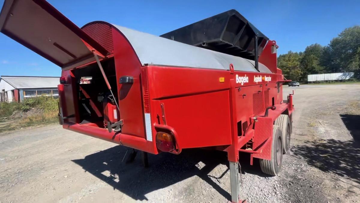 Used Bagela BA10000 10tph Asphalt Recycler