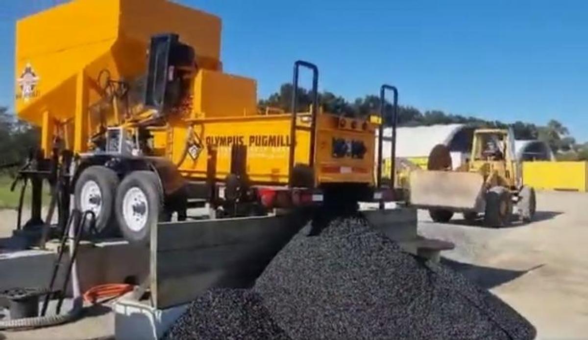 Olympus Mini-HERCULES pugmill system