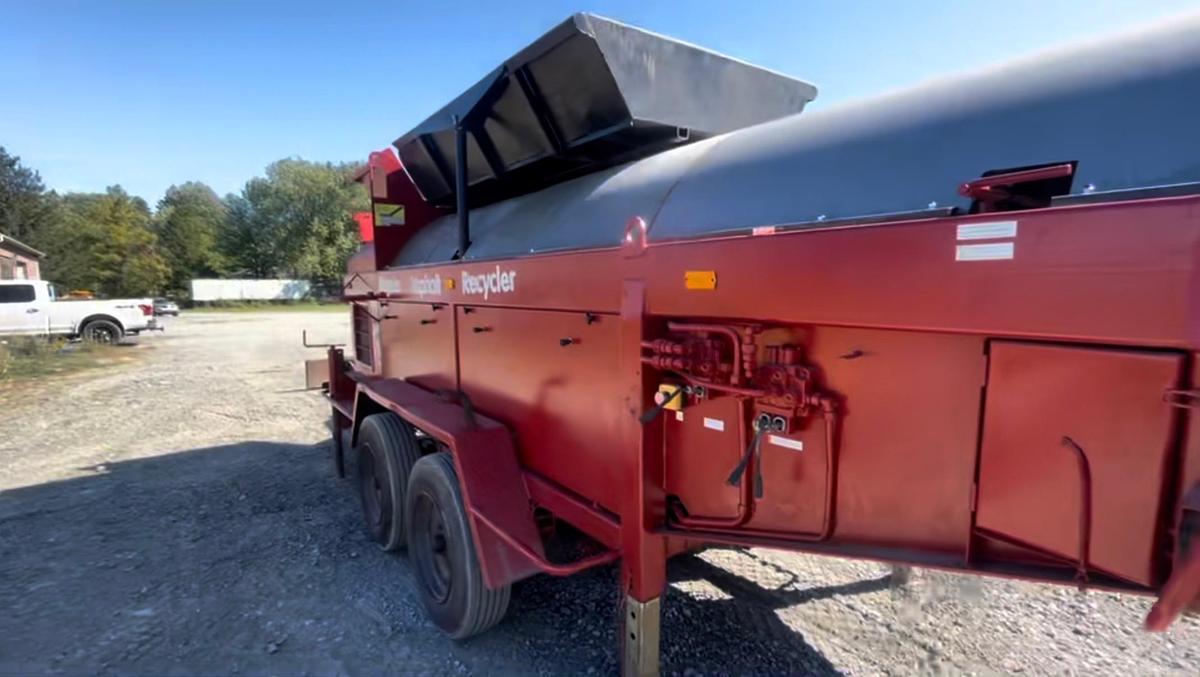 Used Bagela BA10000 10tph Asphalt Recycler