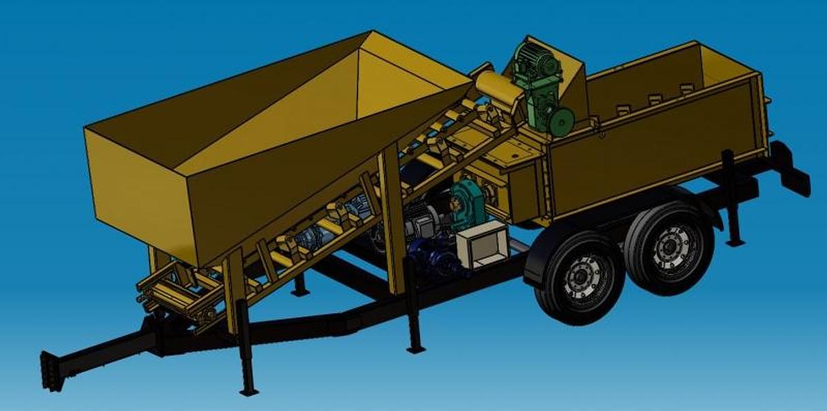 Olympus Mini-HERCULES pugmill system