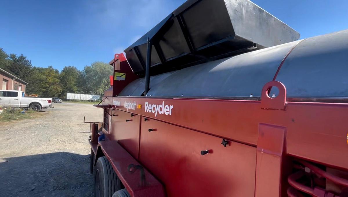 Used Bagela BA10000 10tph Asphalt Recycler