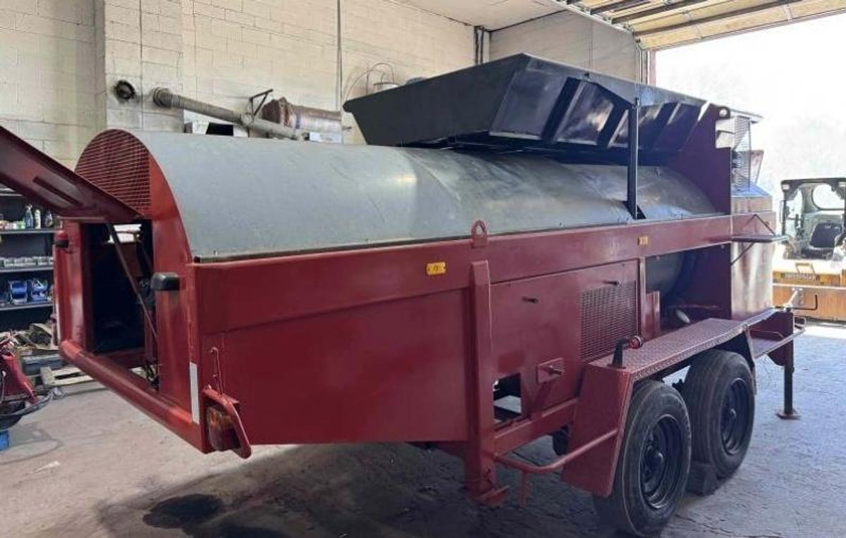 Used Bagela BA10000 10tph asphalt recycler