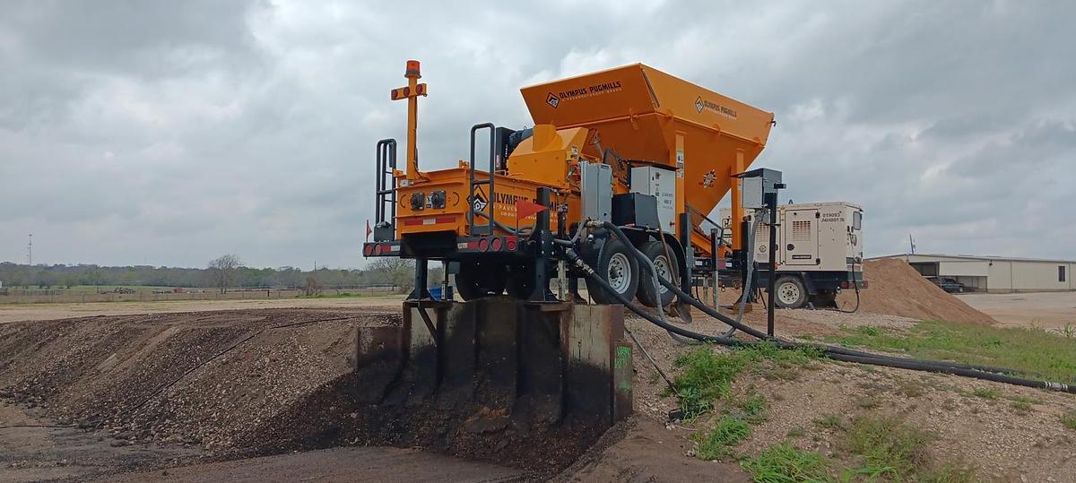 Olympus Mini-HERCULES pugmill system