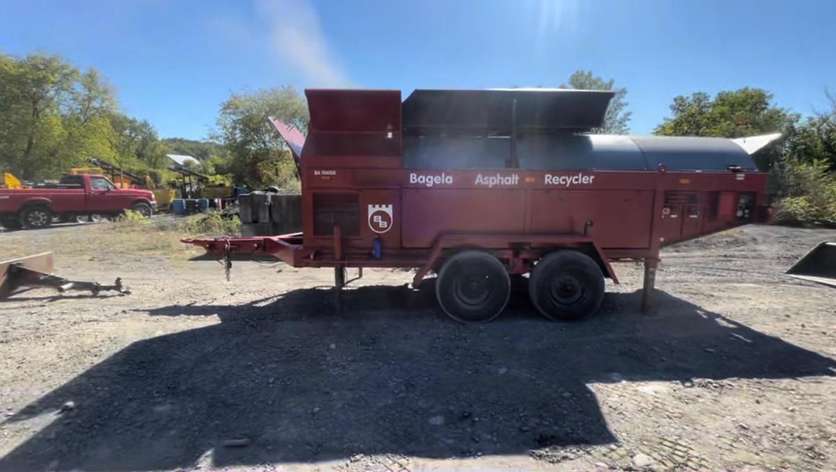 Used Bagela BA10000 10tph Asphalt Recycler