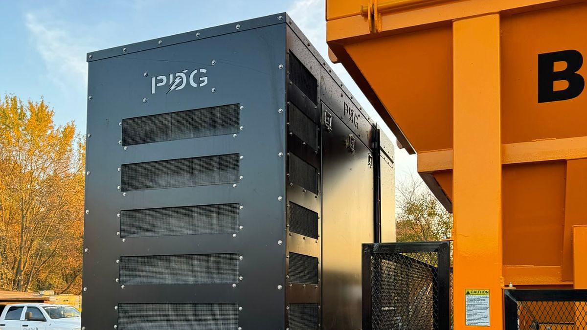 Used 2024 PDG 100 kW, Three Phase Open Frame Generator
