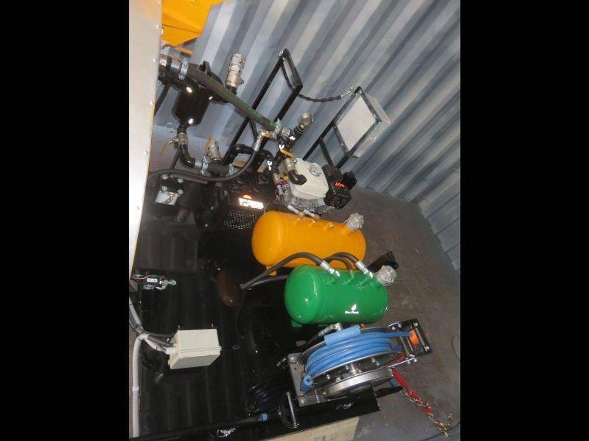 400 Gallon Asphalt Distributor Tank Skid Mounted