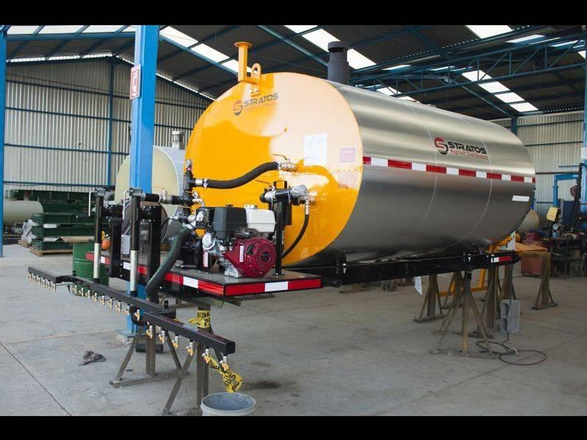 2000 Gallon Asphalt Emulsion Sprayer, Skid Mounted