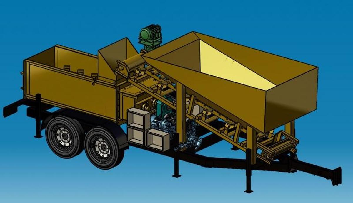 Olympus Mini-HERCULES pugmill system
