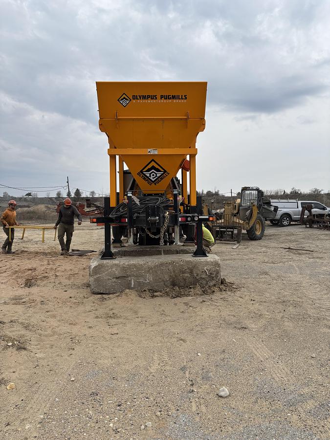 Olympus Mini-HERCULES pugmill system