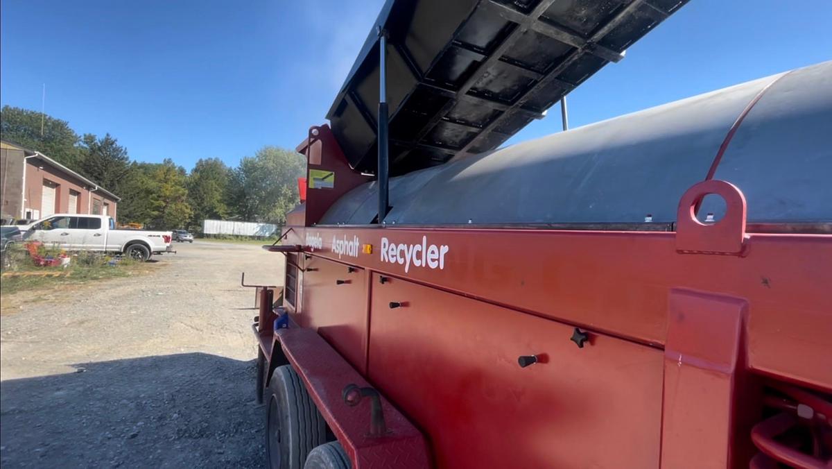 Used Bagela BA10000 10tph Asphalt Recycler