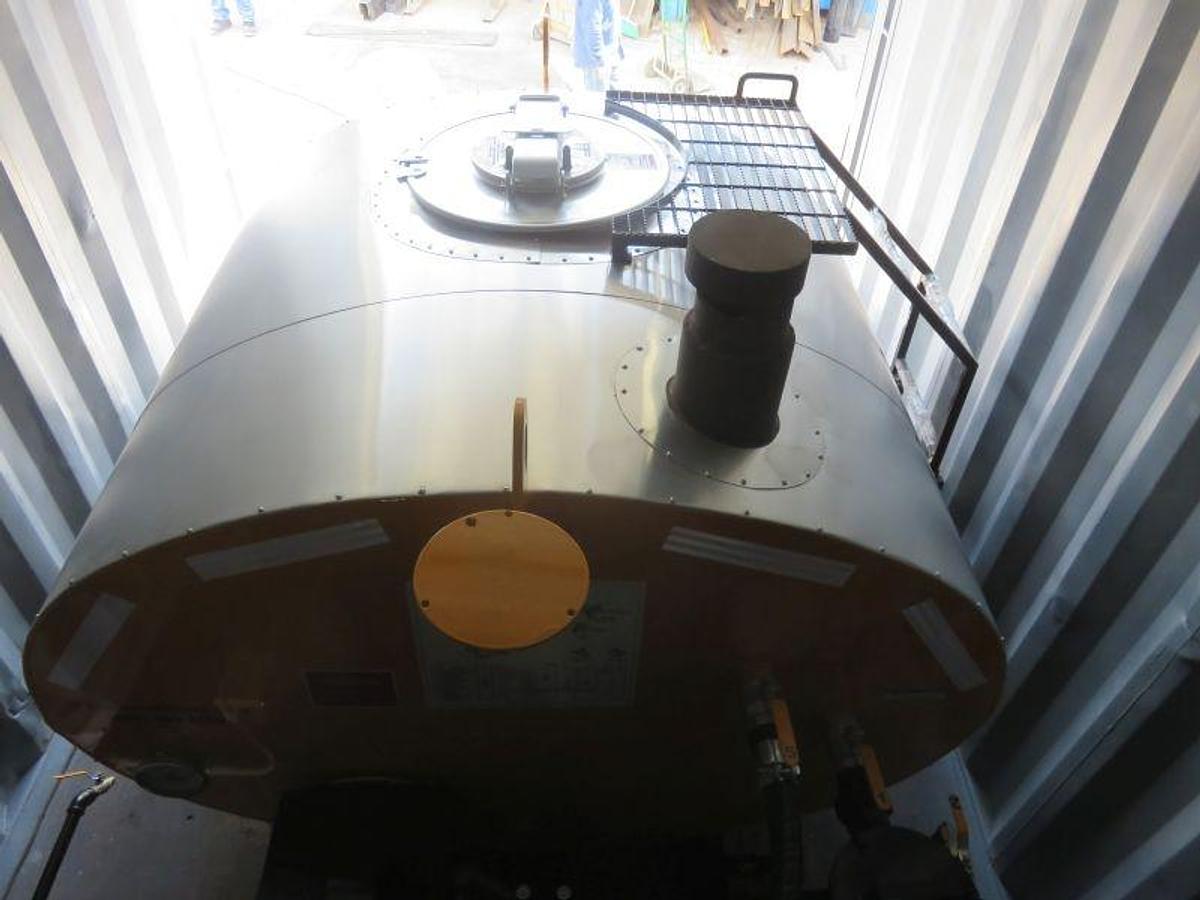 400 Gallon Asphalt Distributor Tank Skid Mounted