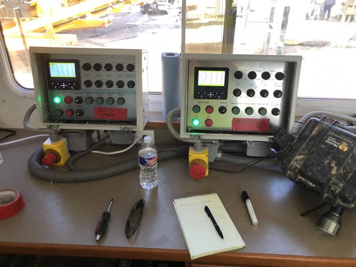 Olympus wet sand bins