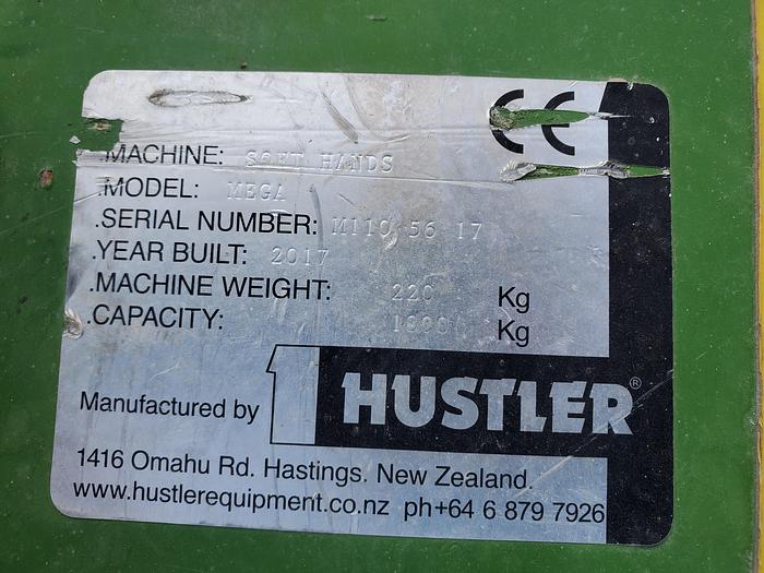 Used 2017 Hustler Mega Soft Hands Bale Grabber Attachment