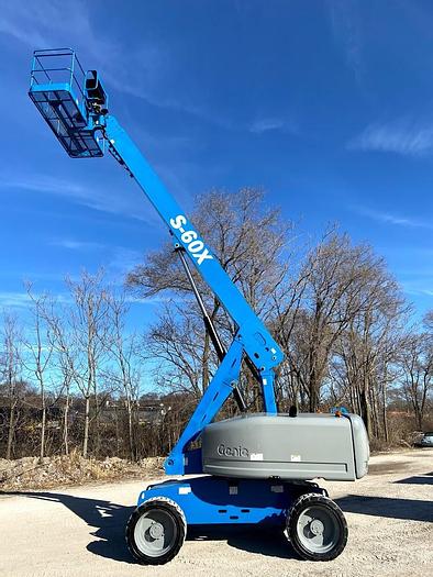 Used 2013 GENIE S-60X TELESCOPIC BOOM LIFT