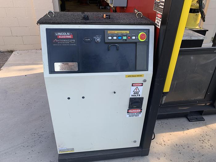 Used FANUC ARCMATE 100IB MIG WELDING CELL WITH RJ3iB CONTROLLER