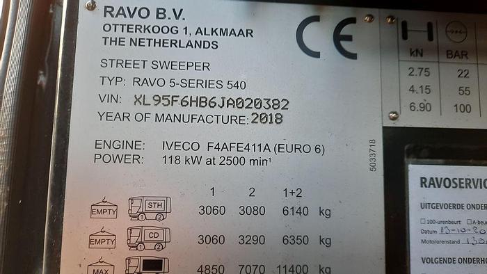 Gebruikt 2018 Ravo 540 STH