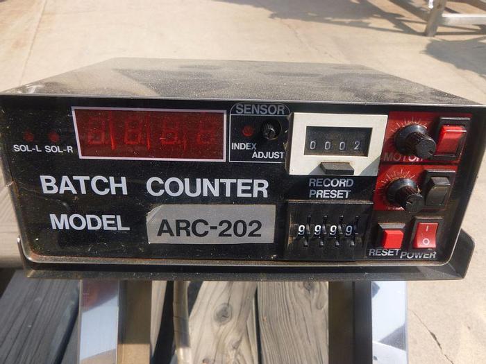 Used Counter, Tablet, Capsule, S/st, Dual Head, Mdl ARC-202, #S744262