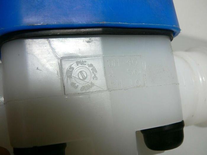 Used DN 40 d 50 PN 10 1.5" PVC Diaphragm Valve