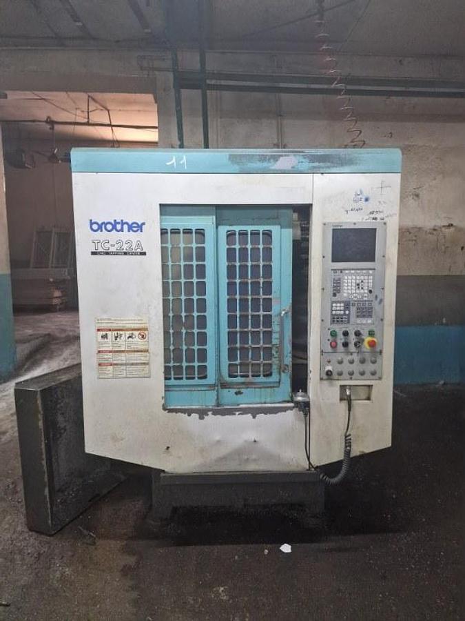 Used Brother TC-22A  vertical machining center - tapping