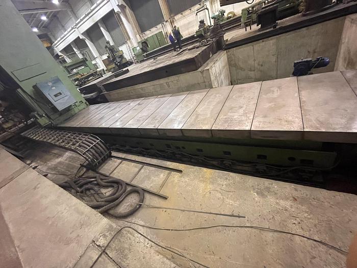 Used Aléseuse SCHIESS FRORIEP X 14m x Y 4m broche 180 mm