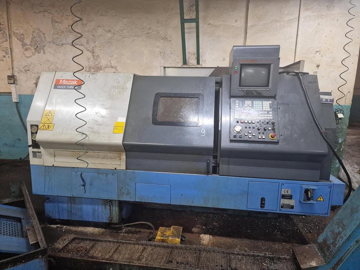 Used Mazak Quick Turn 30 - 2 axis slant bed lathe