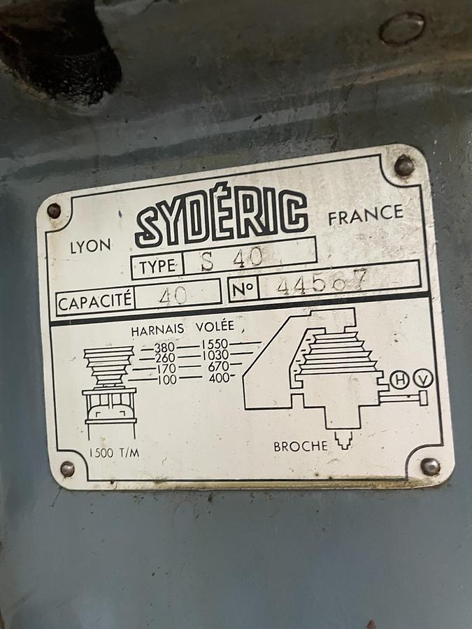 Used Perceuse colonne Syderic S40