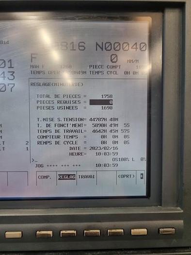 Utilisé Centre d’usinage vertical MORI SEIKI MV-40E