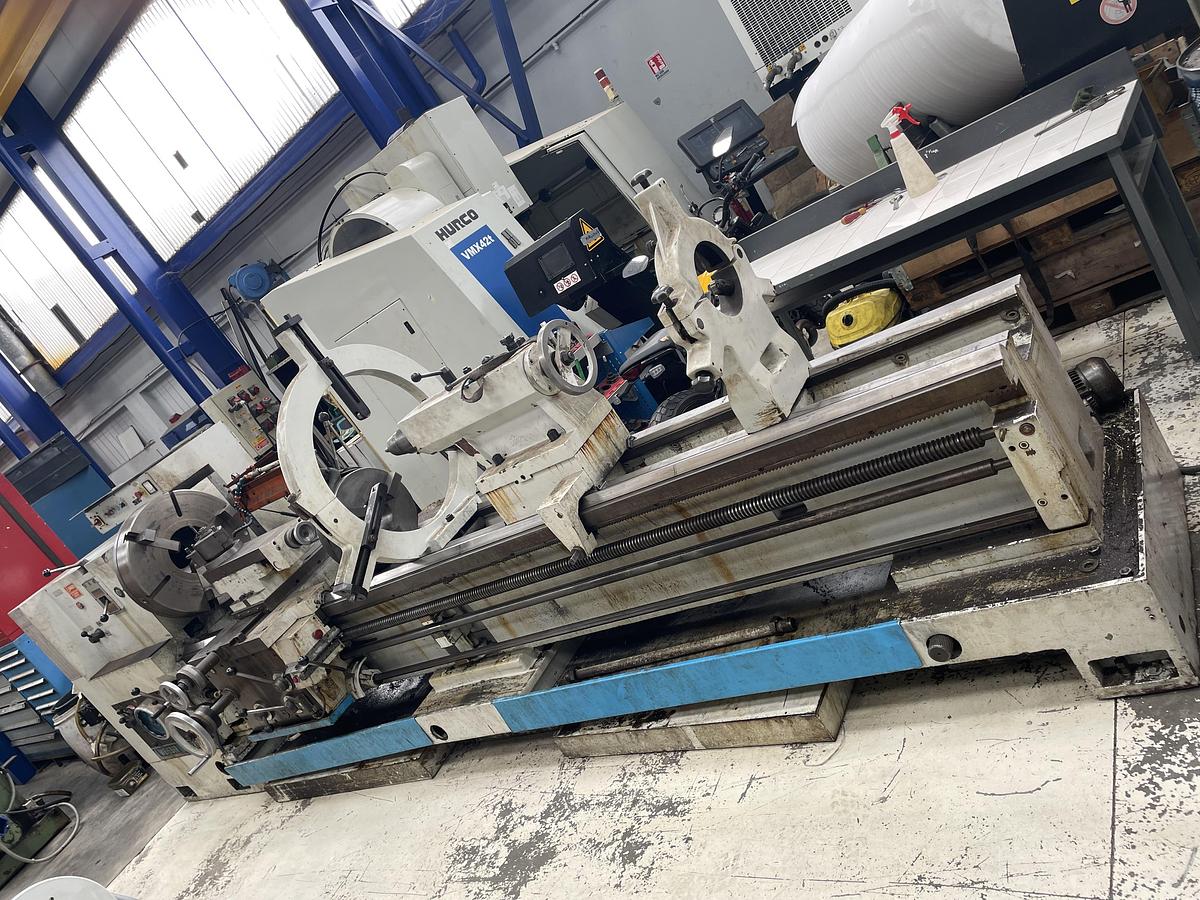 Used Weisser Heilbronn Senior manual lathe 3000 mm