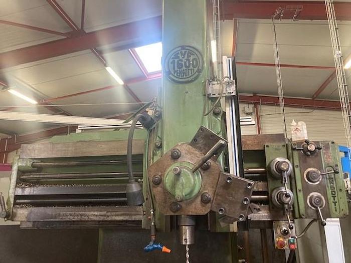 Used 1975 PENSOTTI SVF 1600 vertical lathe - manual VTL