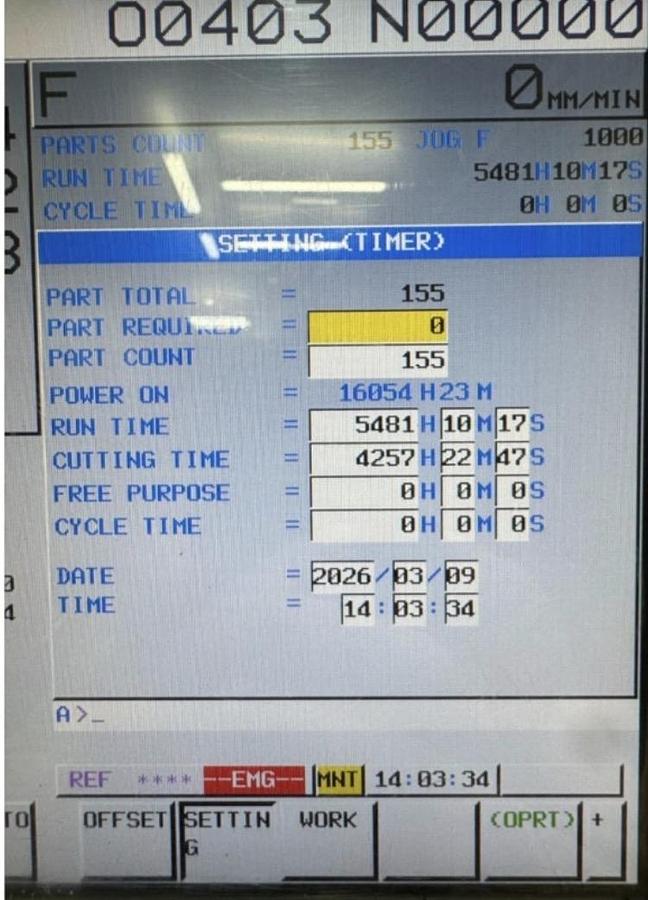 Used 2019 DOOSAN Mynx 5400/50 vertical machining center