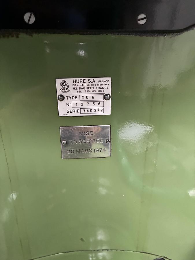 Used Fraiseuse HURON MU 5 conventionnelle