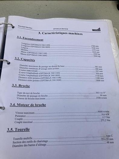 Used 2003 Cazeneuve Optimax 590 Num x 1800