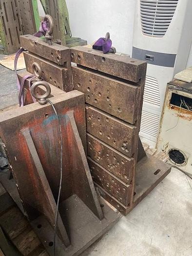 Used 2023 clamping cubes and angle plates T-slotted