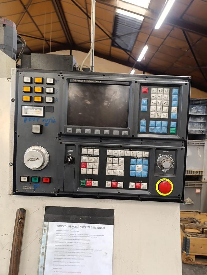 Used Cincinnati Milacron Sabre 750 - Fanuc Series O-MD