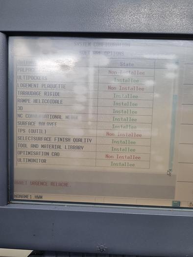 Used Centre d’usinage vertical HURCO VMX 24t