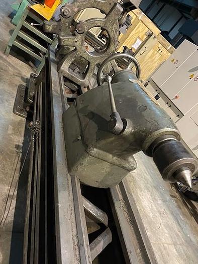Used SOMUA manual lathe 4500 mm BC with gap